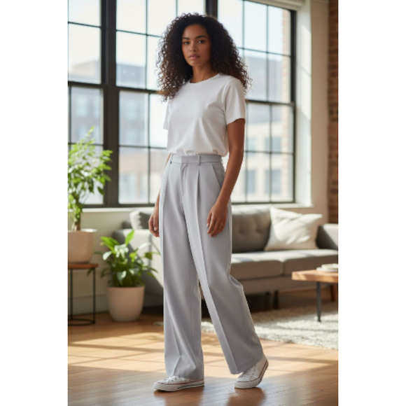 a new day Pants - a new day Gray Wide Leg Pants